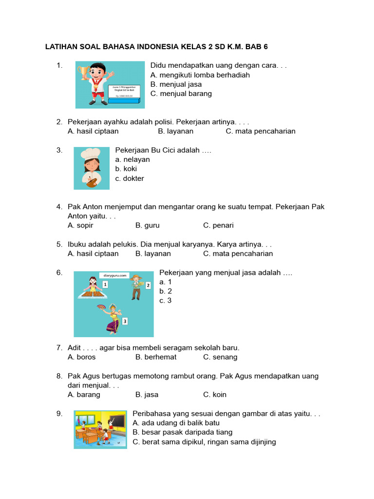 10 Rahasia Menguasai Bank Soal Ketertiban Kelas 1 SD Agar Anak Lebih Disiplin di Sekolah