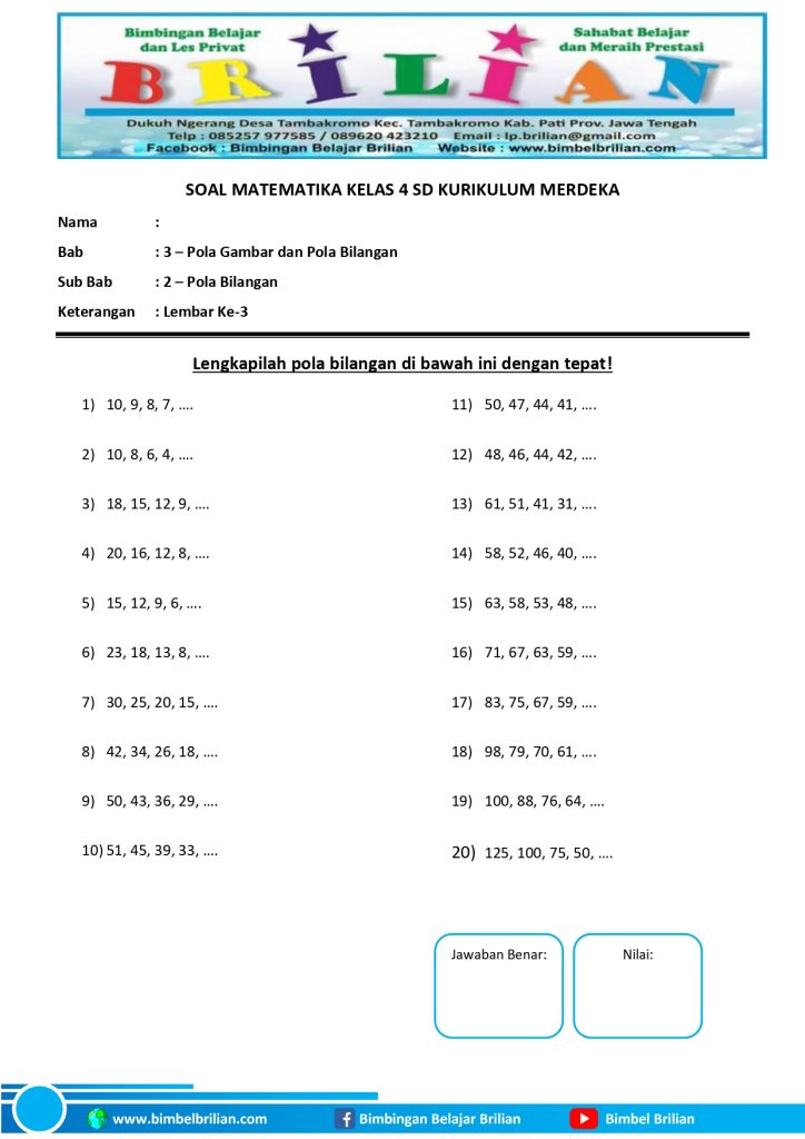 10 Rahasia Nilai Sempurna dengan Contoh Soal HOTS SD Kelas 4 Matematika yang Wajib Dicoba