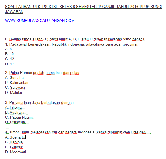 5 Fakta Mengejutkan Bank Soal KTSP Kelas 5 SD Semester 1 dan 2 yang Wajib Tahu Orang Tua 5 Fakta Mengejutkan Bank Soal KTSP Kelas 5 SD Semester 1 dan 2 yang Wajib Tahu Orang Tua