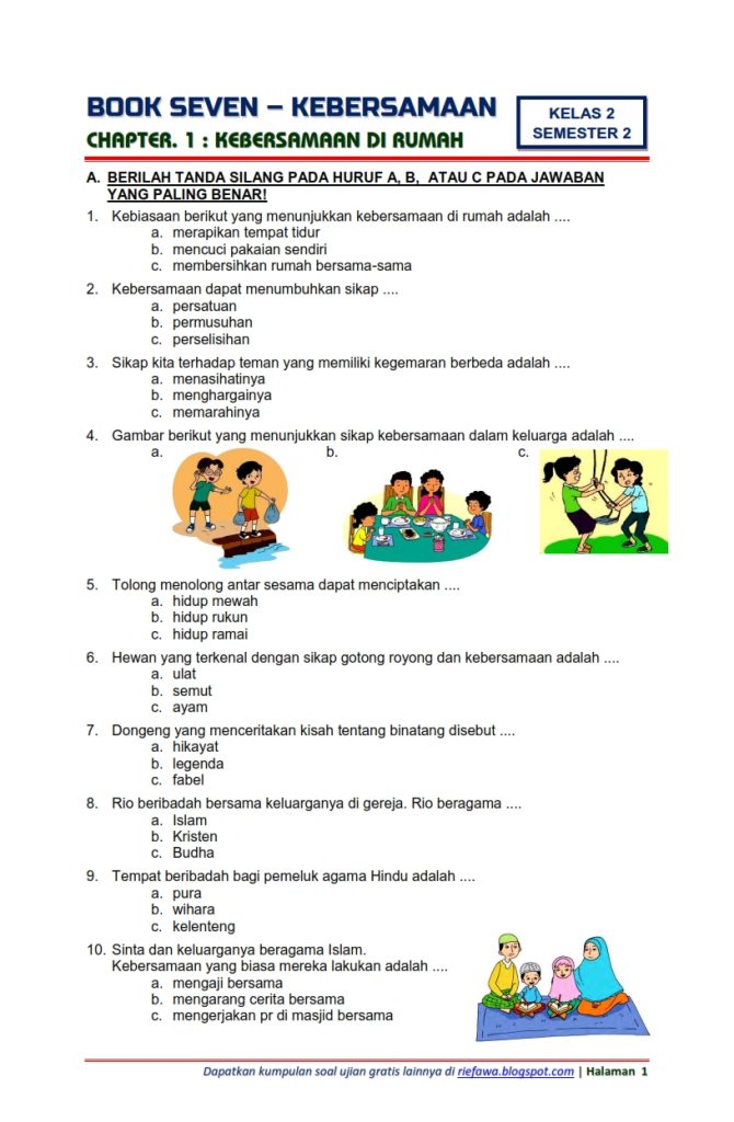 5 Soal PTS Tema 7 Kelas 5 Semester 2 Tahun 2026 yang Wajib Kamu Kuasai