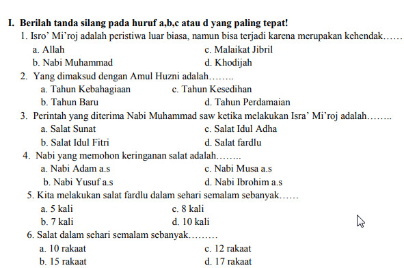Kumpulan Soal UKK Kurikulum 2013 Kelas 4 Terbaru 2026, Wajib Dicoba Sebelum Ujian Tiba Kumpulan Soal UKK Kurikulum 2013 Kelas 4 Terbaru 2026, Wajib Dicoba Sebelum Ujian Tiba