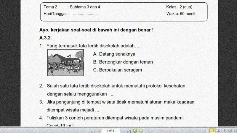 Rahasia Cara Cepat Menjawab Soal Tema 2 Subtema 3 Kelas 2sd yang Jarang Diketahui Rahasia Cara Cepat Menjawab Soal Tema 2 Subtema 3 Kelas 2sd yang Jarang Diketahui