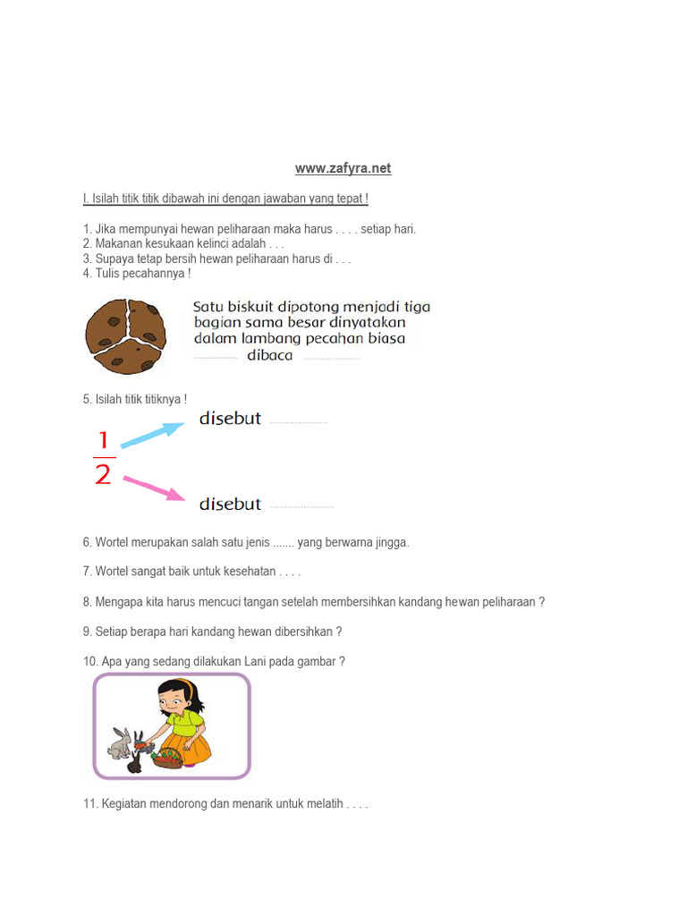 Rahasia Cepat Jawab Soal Tema 2 Sub Tema 4 Kelas 3 Agar Nilai Ujian Langsung Meroket