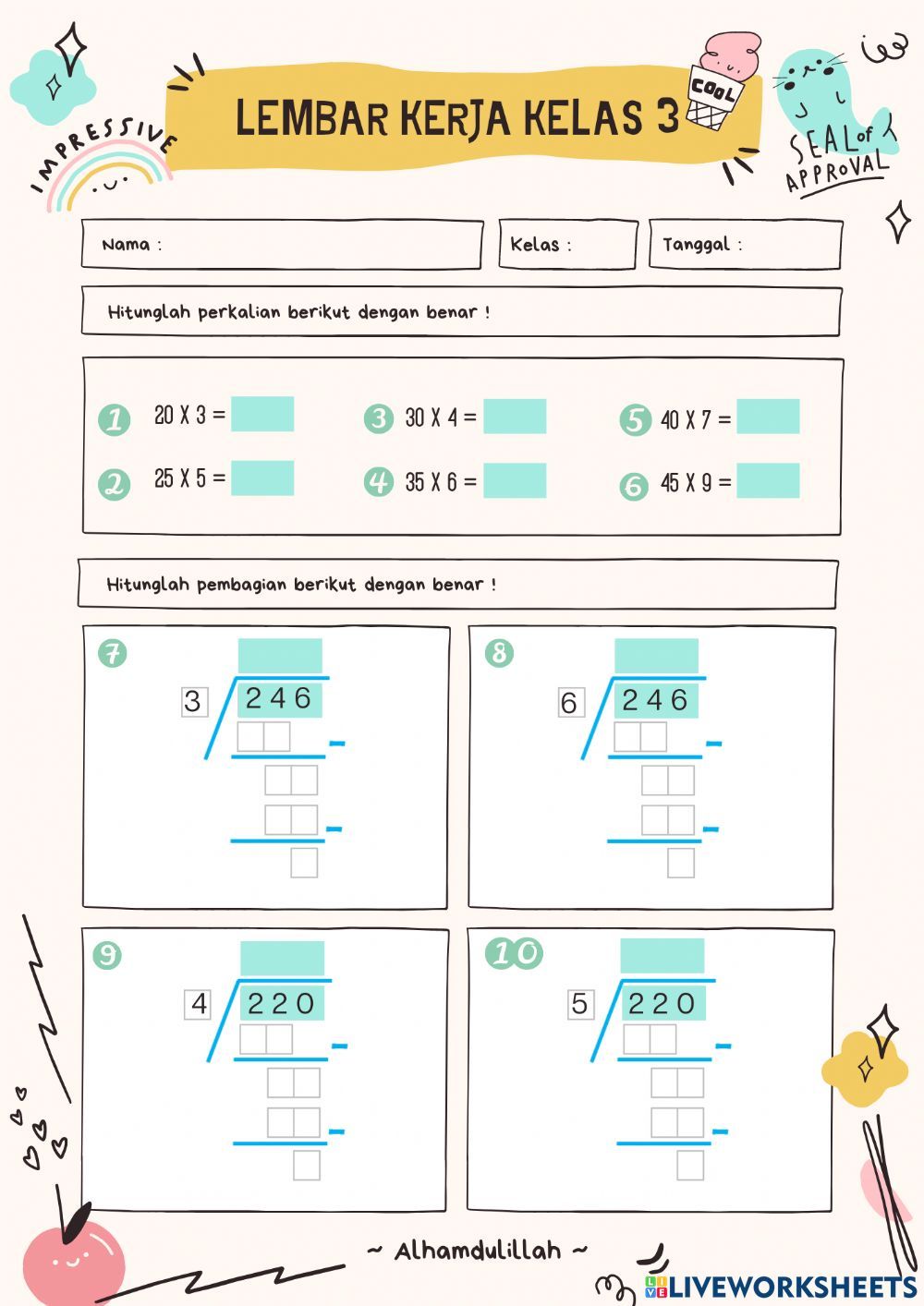 Ternyata Ini Rahasia Menjawab Soal Matematika Kelas 3 Tema 6 dengan Sangat Mudah