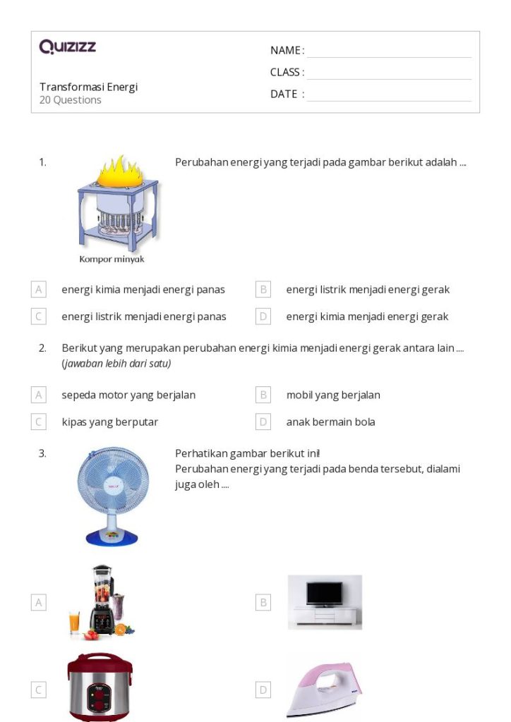 contoh soal hots sd tentang energi kelas 4 contoh soal hots sd tentang energi kelas 4