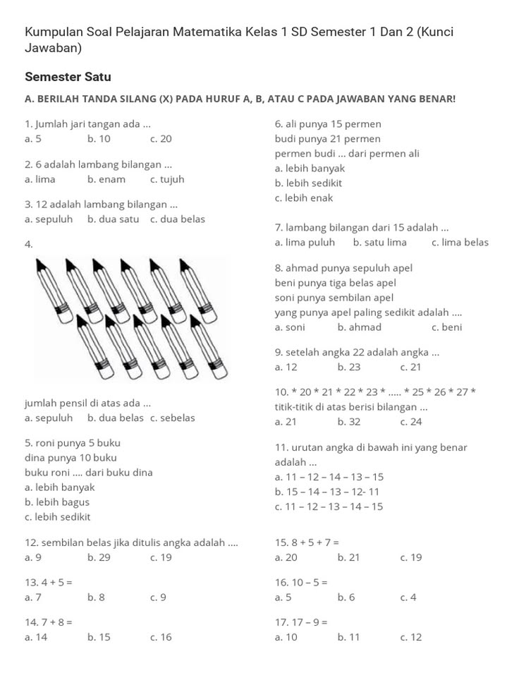 contoh soal matematika ulangan semester 1 kela 12 smk contoh soal matematika ulangan semester 1 kela 12 smk